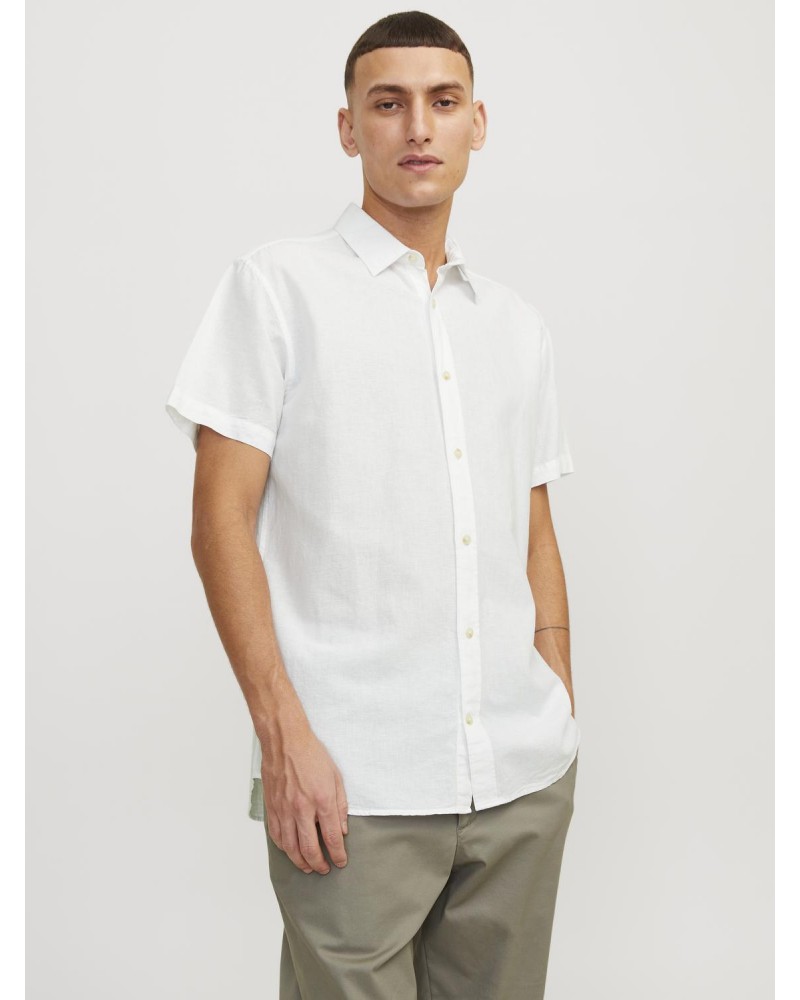 Jack&Jones JJEsummer linen shirt ss 12248383