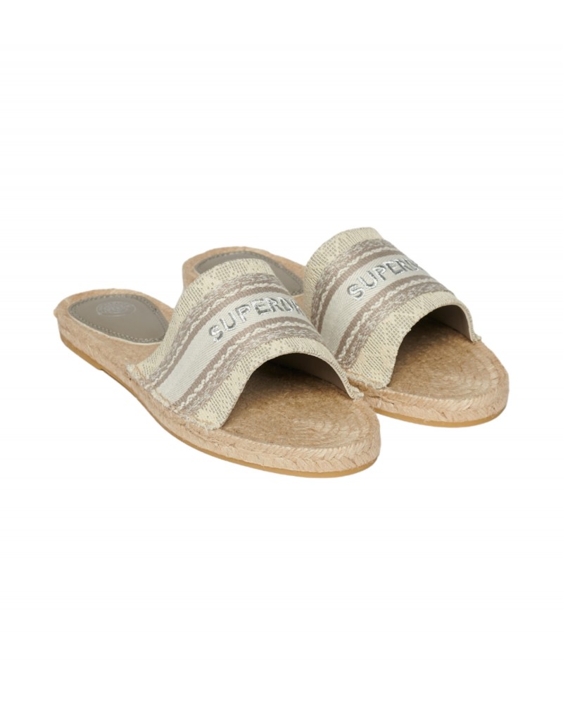 Superdry d3 sdry canv espadrille overlay slide WF310223A