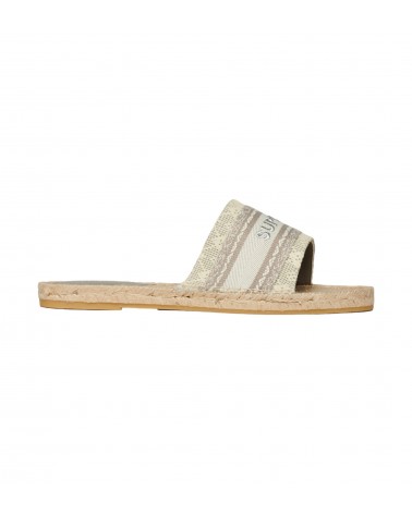 Superdry d3 sdry canv espadrille overlay slide WF310223A