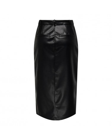 Only OnlHeidi faux leather slit skirt otw 15322539