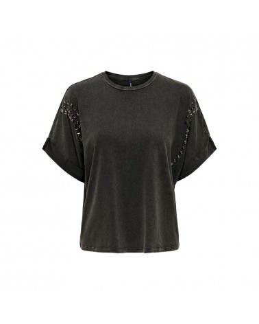 Only OnlLucy life s/s loose studs top 15321031