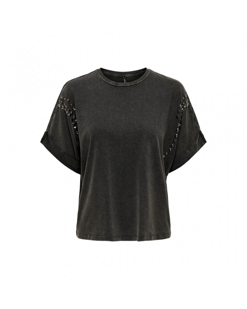 Only OnlLucy life s/s loose studs top 15321031