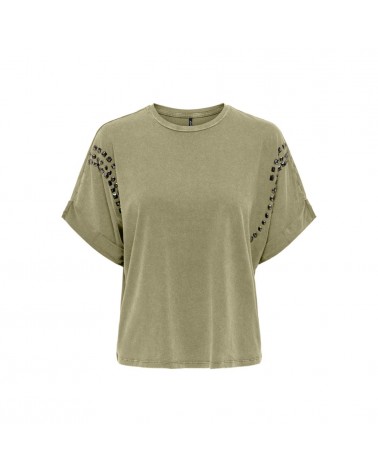 Only OnlLucy life s/s loose studs top 15321031