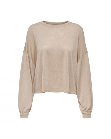 Only onlamber l/s loose glitter top jrs 15330649