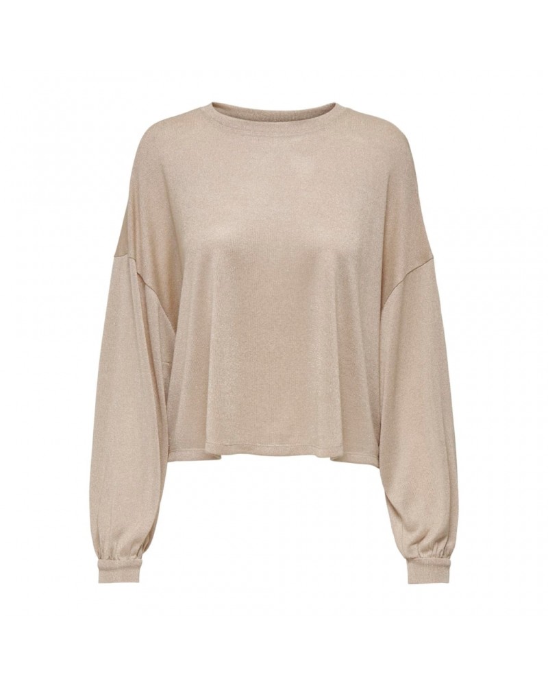 Only onlamber l/s loose glitter top jrs 15330649