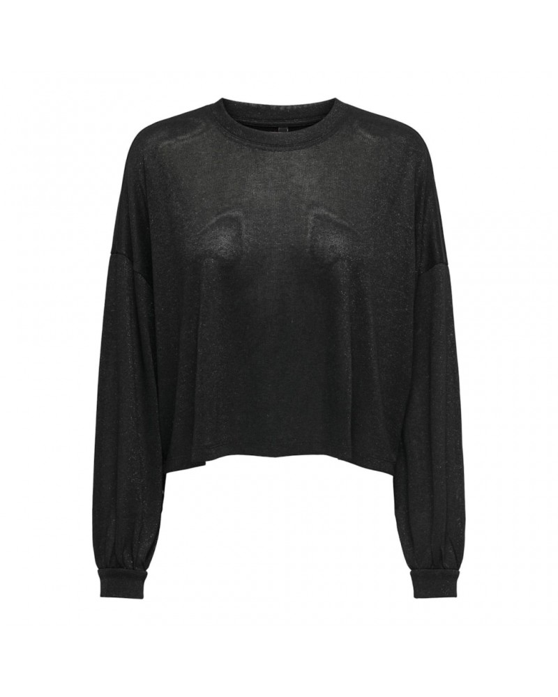 Only onlamber l/s loose glitter top jrs 15330649