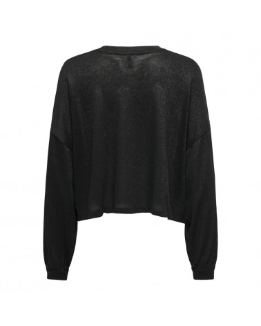 Only onlamber l/s loose glitter top jrs 15330649