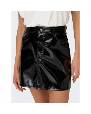 Only OnlSavita hw vinyl skirt pnt 15328036