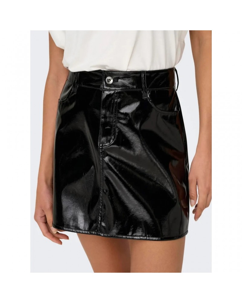 Only OnlSavita hw vinyl skirt pnt 15328036
