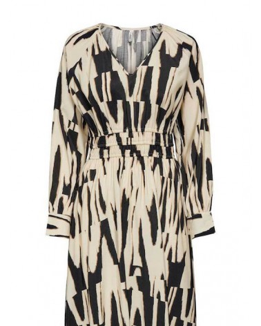 Only OnlMila life l/s v-neck midi dress ptm 15329677