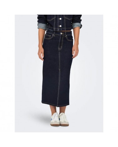 Only OnlBianca midi skirt rinse dnm mas 15344864