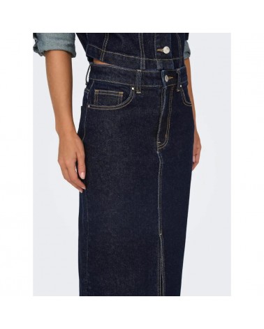 Only OnlBianca midi skirt rinse dnm mas 15344864