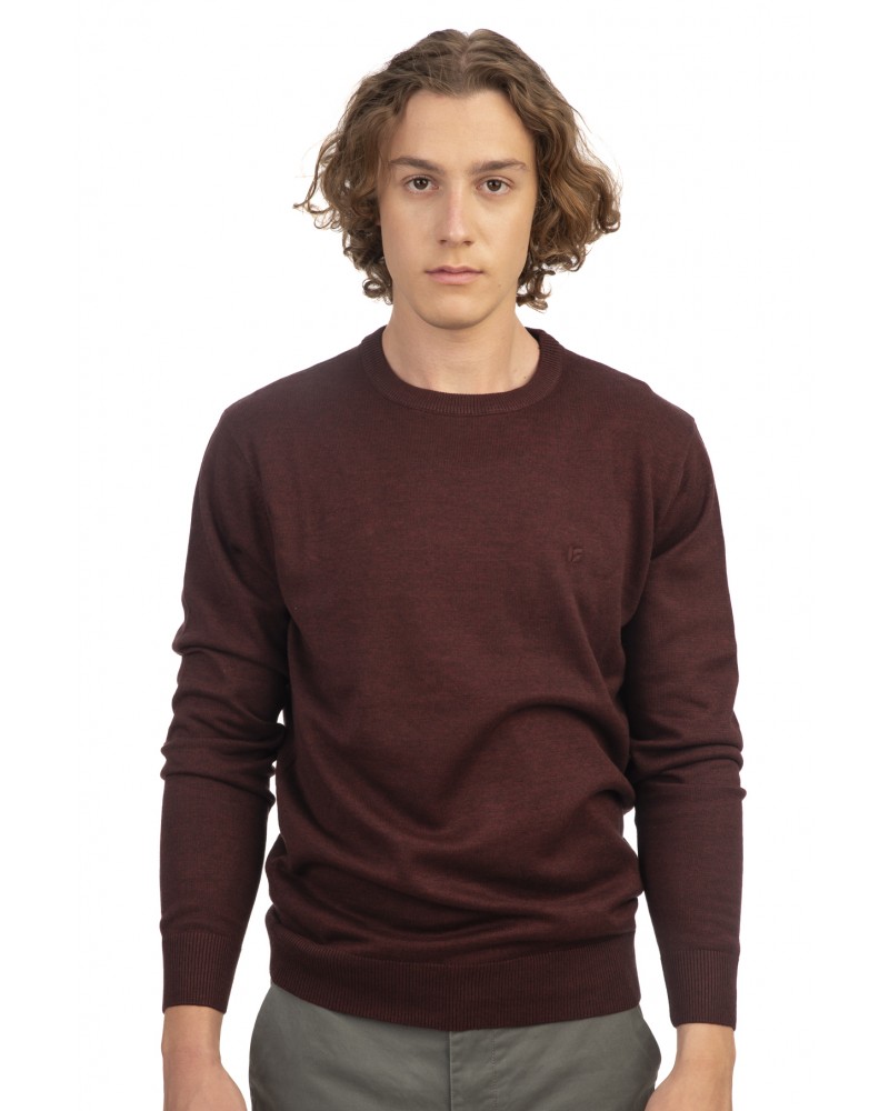 Rebase Men's crewneck knit 242RKNIT-8000