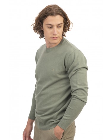 Rebase Men's crewneck knit 242RKNIT-8000