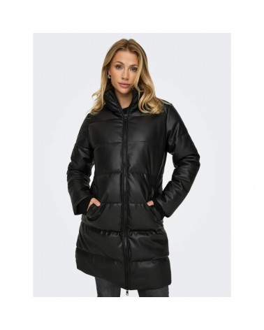 Only OnlElsie faux leather puffer coat cc otw 15322030
