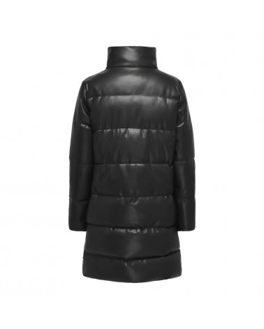 Only OnlElsie faux leather puffer coat cc otw 15322030