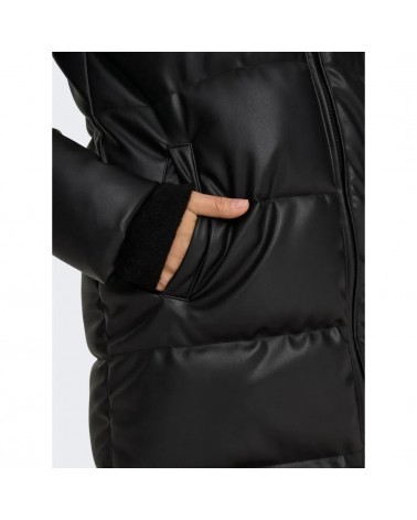 Only OnlElsie faux leather puffer coat cc otw 15322030
