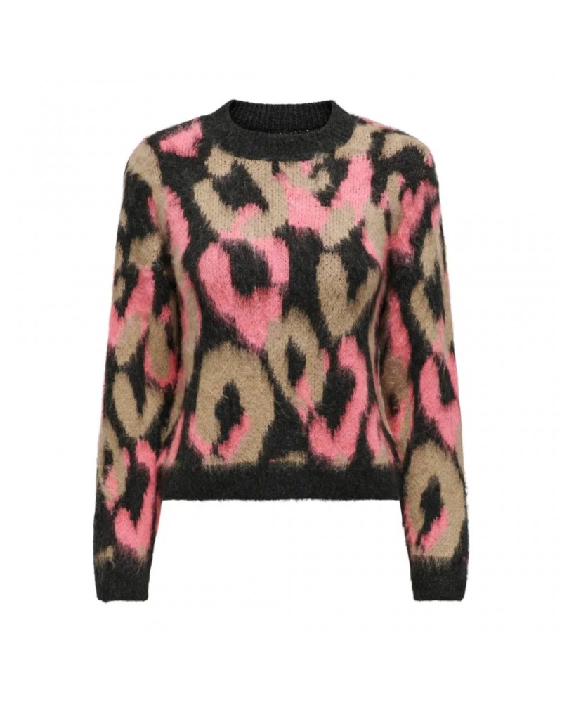 Only Onlmild l/s jq 0-neck knt 15324461