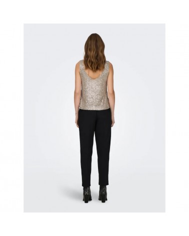 Only OnlAna s/l v-neck sequins top jrs 15307926