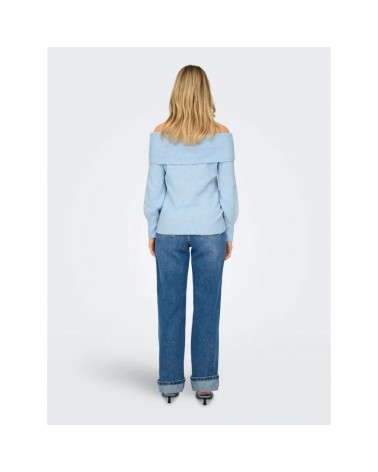 Only OnlJeanett life l/s off shoulder cc knt 15324262