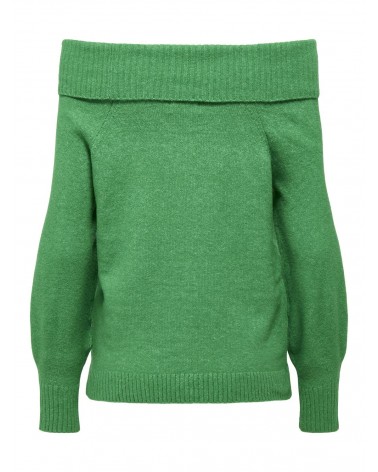 Only OnlJeanett life l/s off shoulder cc knt 15324262