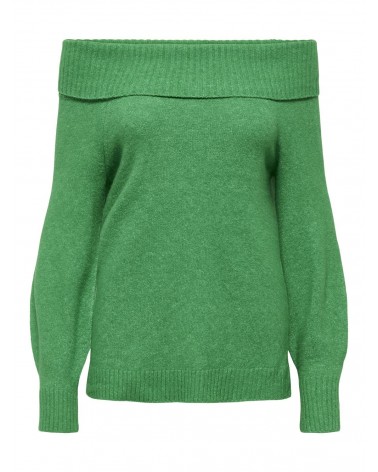 Only OnlJeanett life l/s off shoulder cc knt 15324262