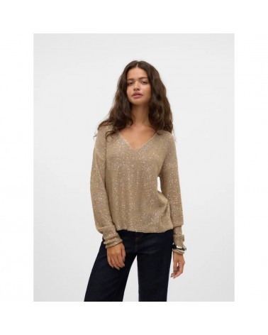 Vero Moda VmLeilani new ls v-neck pullover 10318223
