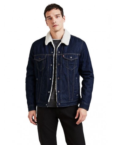 Levis type 3 sherpa trucker 163650084
