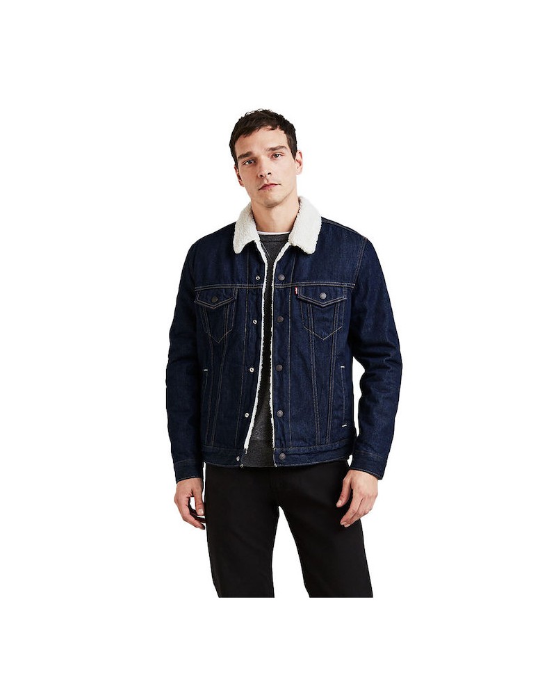 Levis type 3 sherpa trucker 163650084