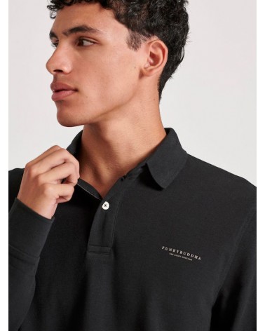 Funky Buddha ls polo FBM010-001-11