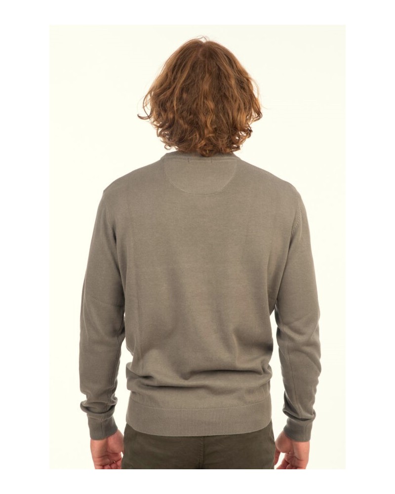 Rebase Men's crewneck knit 242RKNIT-8000