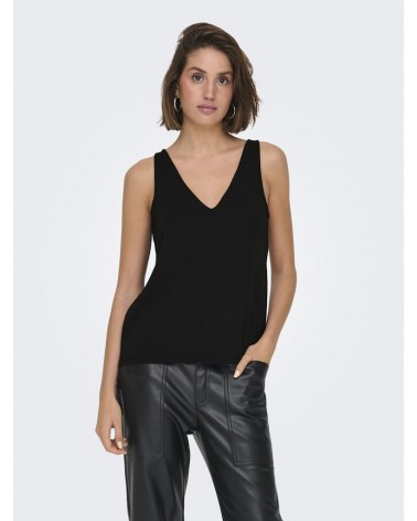 Only Onlqueen s/l v-neck glitter top jrs 15331403
