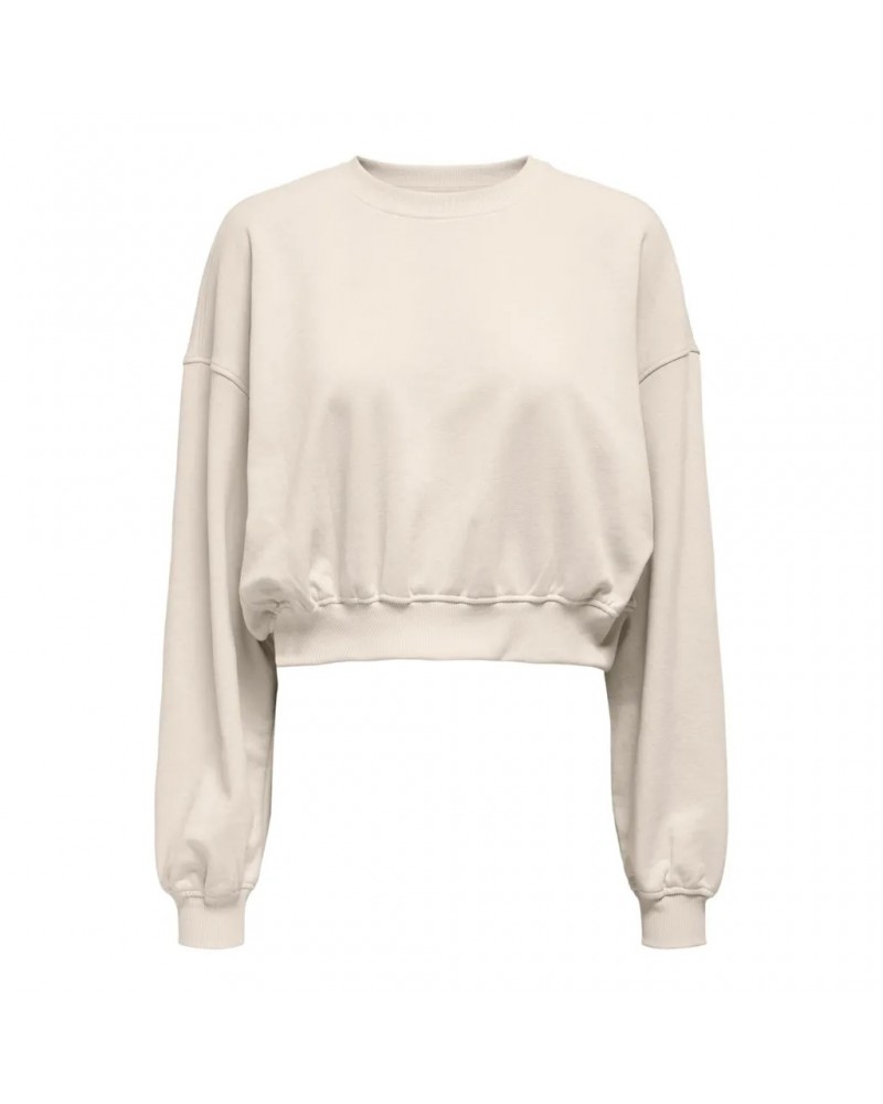 Only Onlbella l/s crop o-neck ub cc swt 15341904