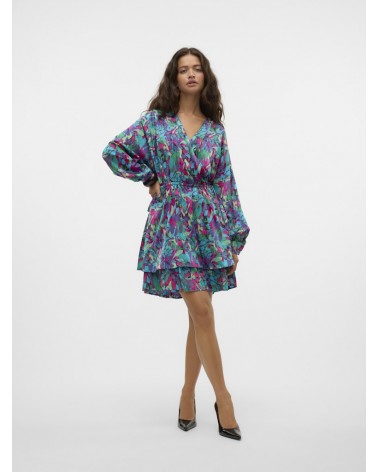 Veromoda Vmnelly l/s v-neck short dress wvn vip 10326553