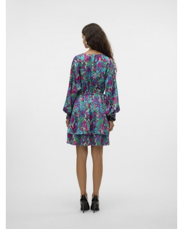 Veromoda Vmnelly l/s v-neck short dress wvn vip 10326553