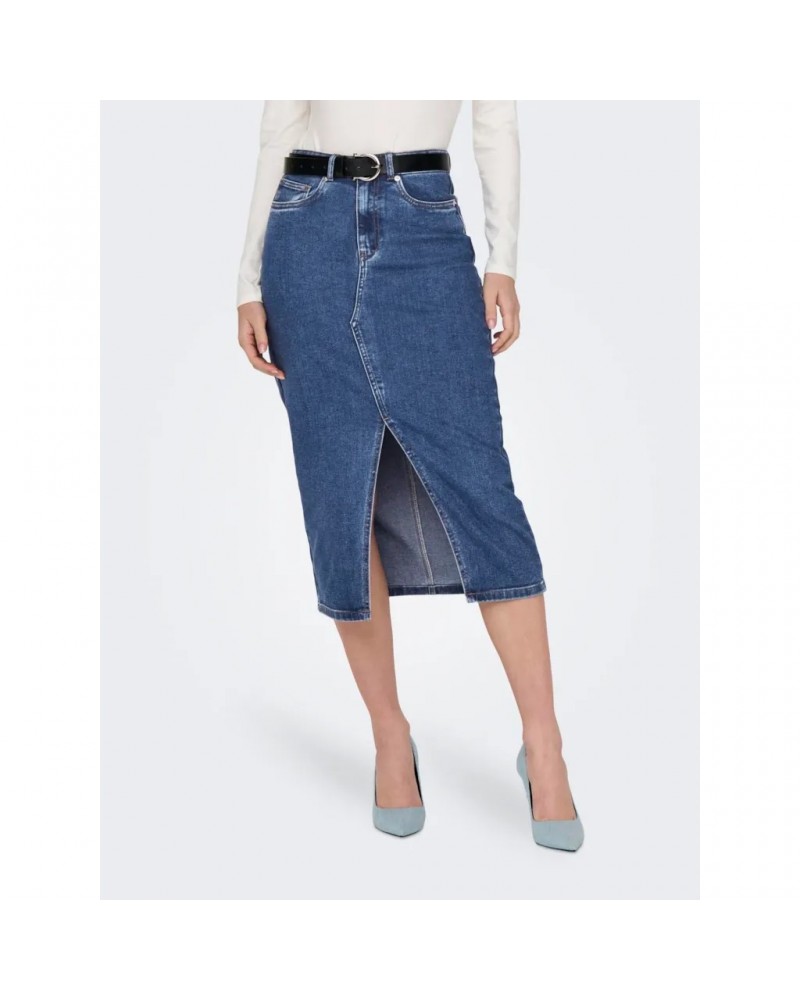 Only Onlsiri front slit skirt dnm gua noos 15324365