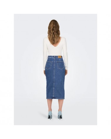 Only Onlsiri front slit skirt dnm gua noos 15324365