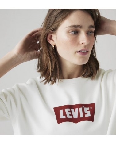 Levis graphic iconic heritage crewneck sweatshirt 000RM0000