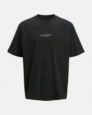 Jack&Jones Jcochrome silver print tee ss crew neck 12273211