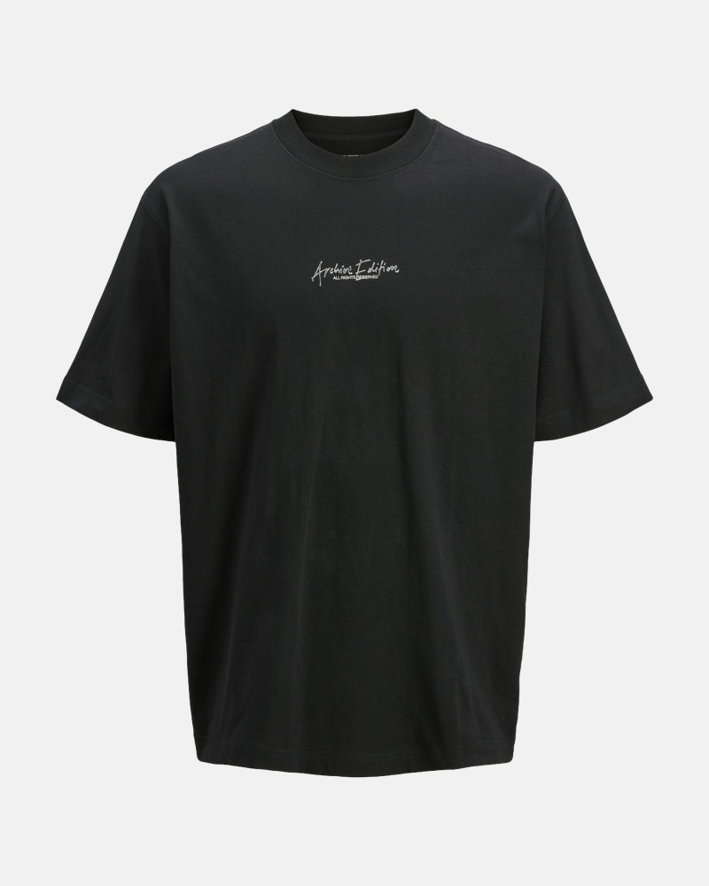 Jack&Jones Jcochrome silver print tee ss crew neck 12273211