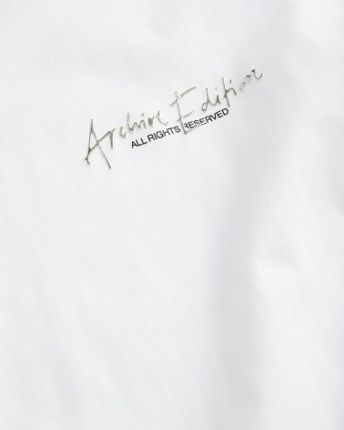 Jack&Jones Jcochrome silver print tee ss crew neck 12273211