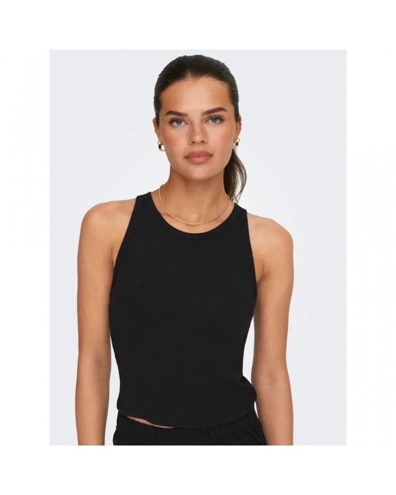 Only Onlvelma rib padded crop top acc 15319477
