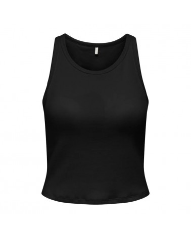 Only Onlvelma rib padded crop top acc 15319477