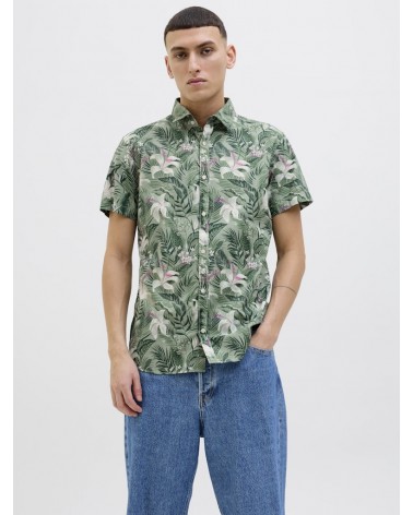 Jack&Jones JJhawaii aop shirt ss ln 12269137