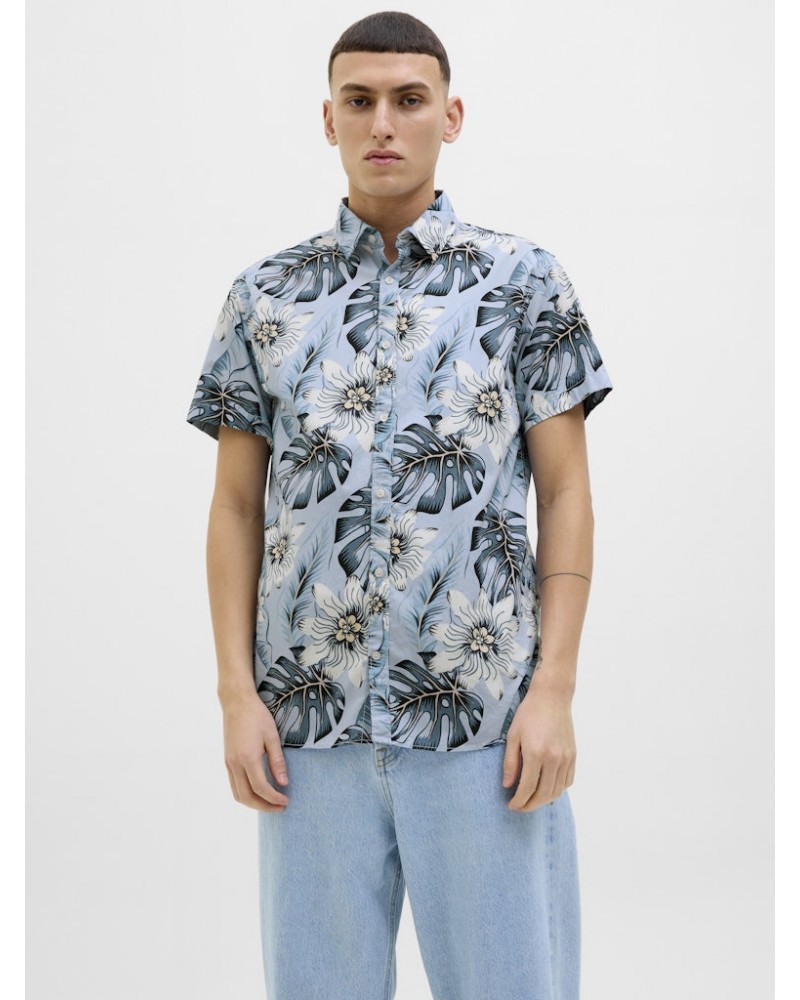 Jack&Jones JJhawaii aop shirt ss ln 12269137