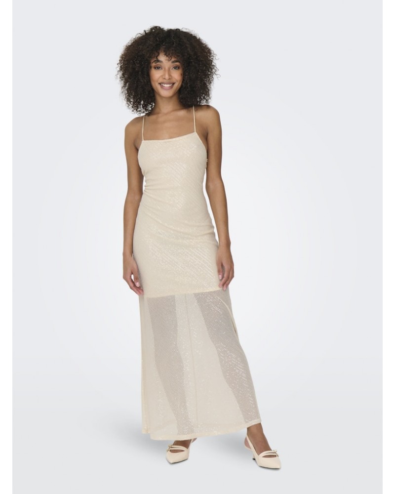 Only Onlhelena strap sequins maxi dress wvn 15345235