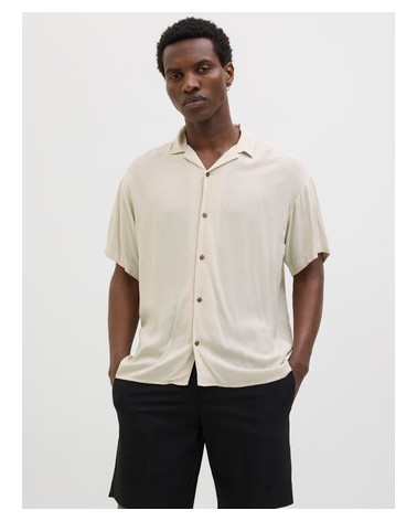 Jack&Jones JJEJeff solid resort shirt ss 12268443