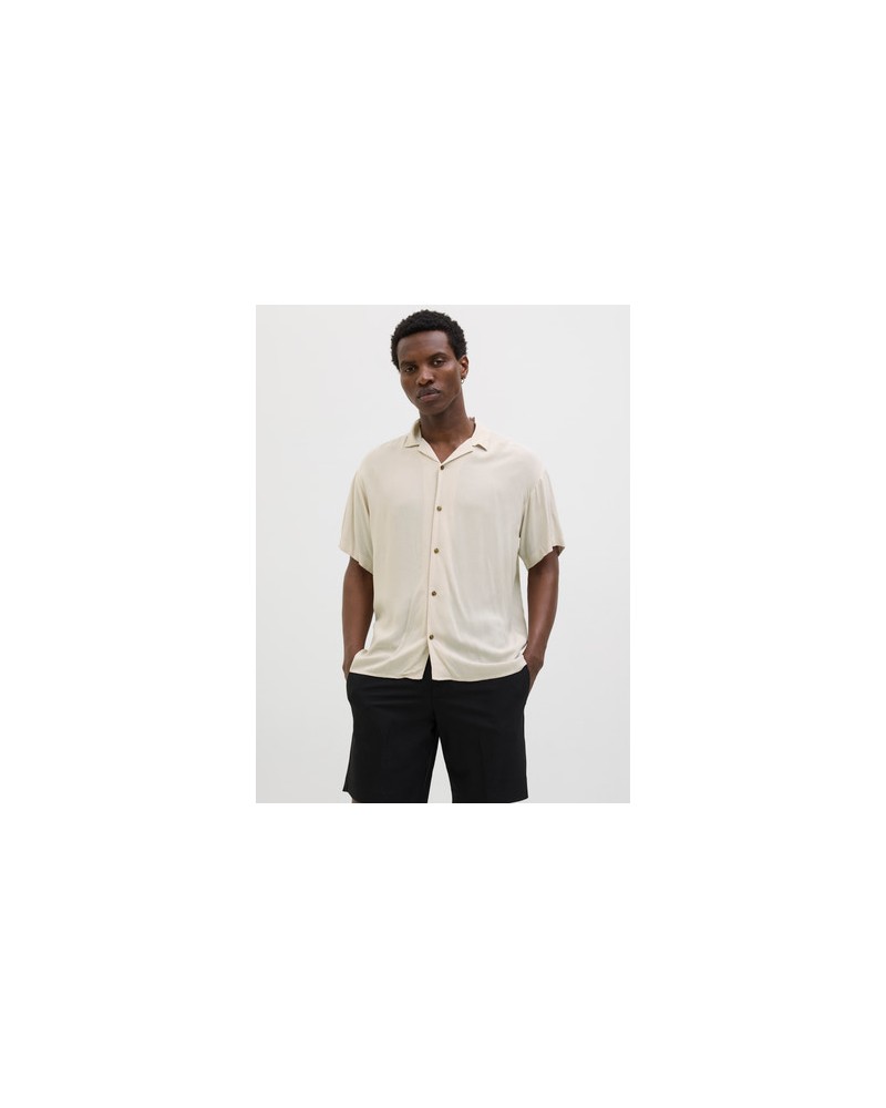 Jack&Jones JJEJeff solid resort shirt ss 12268443