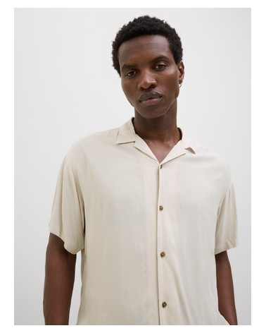 Jack&Jones JJEJeff solid resort shirt ss 12268443