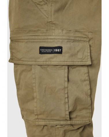 Funky Buddha cargo pant  FBM011-002-02